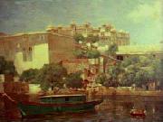 Raja Ravi Varma Udaipur Palace Spain oil painting artist